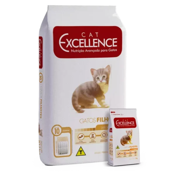 Ração Seca Cat Excellence Frango para Gatos Filhotes (1)