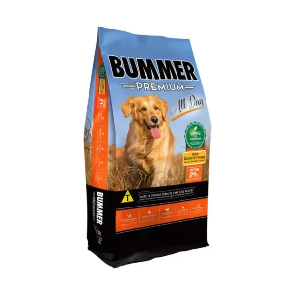 Bummer Ração cães adulto all day Frango 15kg